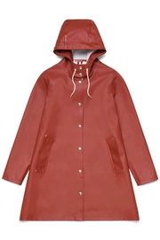 Regenjacke Stutterheim Mosebacke Barn Red Damen