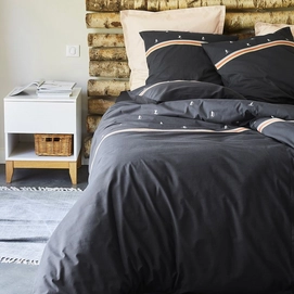 Housse de Couette Sylvie Thiriez Mountain Brodée Coton