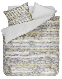 Taies d'oreiller Esprit Musu Mustard Satin de Coton (65 x 65 cm)