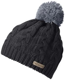 Beanie Columbia Women In-Bounds Black Tradewinds Grey
