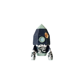 Muursticker Studio Ditte Raket Moonscape