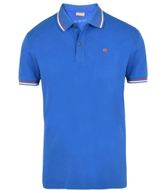 Polo Napapijri Eldis Stripe A Royal