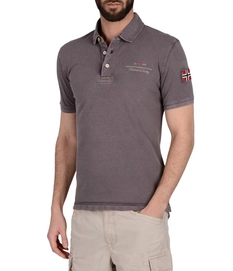 Polo Shirt Napapijri Elbas New Taupe Brown Men