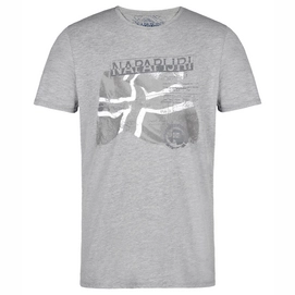 T-Shirt Napapijri Sinley Med Grey Mel Men