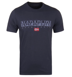 T-Shirt Napapijri Sapriol Blu Marine Herren