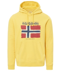 Pull Napapijri Men Balys Hood Spark Yellow