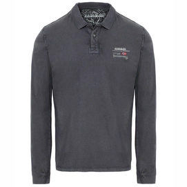 Polo Shirt Napapijri Men Egegik Dark Grey Solid