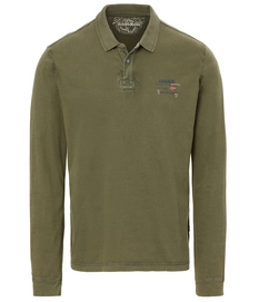 Polo Shirt Napapijri Men Egegik Green Musk