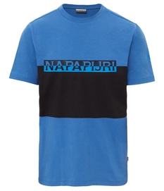 T-Shirt Napapijri Sibanor Bright Royal Herren