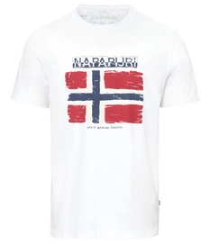 T-Shirt Napapijri Mens Sadrin Bright White