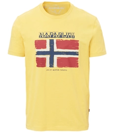 T-Shirt Napapijri Mens Sadrin Spark Yellow