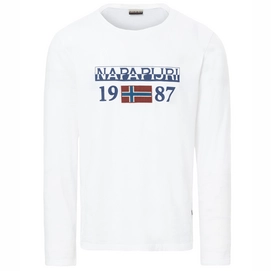 T-Shirt Napapijri Men Solin Bright White