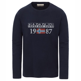 T-shirt Napapijri Men Solin Blu Marine