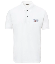Polo Shirt Napapijri Men Erthow SS Bright White