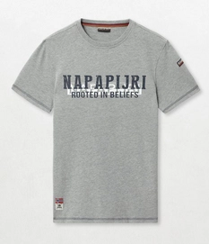 T-Shirt Napapijri Men Sardara Med Grey Mel