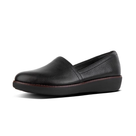 Mocassin FitFlop Casa leather Black