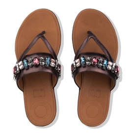 Slipper FitFlop Delta™ Bejewelled Berry