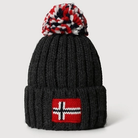 Mütze Napapijri Semiury 5 Dark Grey Melange Kinder (21 Zoll)