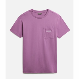T-Shirt Napapijri S-Morgex Violet Chinese Herren