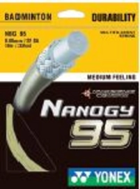 Badmintonsnaar Yonex Nanogy 95 Silver (0.69mm/200m)