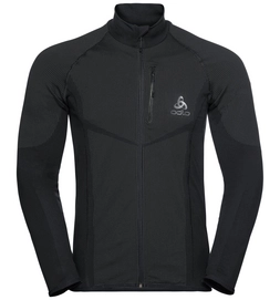 Jacke Odlo Velocity Light Black Odlo Concrete Grey Herren