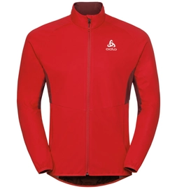 Jacke Odlo Aeolus Element Warm Fiery Red Syrah Herren