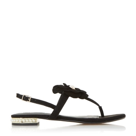 Dune Nelles Black Suede