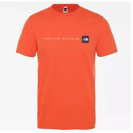 T-Shirt The North Face Mens SS NSE Tee Papaya Orange