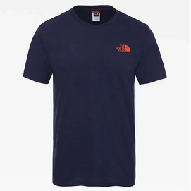 T-Shirt The North Face Mens SS Simple Dome Tee Montague Blue