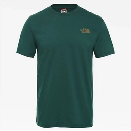 T-Shirt The North Face Mens SS Simple Dome Tee Night Green