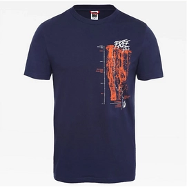 T-Shirt The North Face Mens SS Celebration Tee Montague Blue