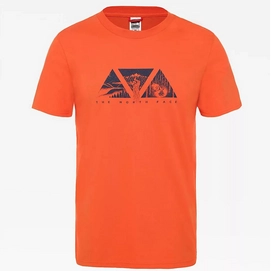 T-Shirt The North Face SS Flash Tee Papaya Orange Herren