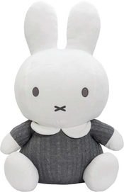 Knuffel Nijntje Grijs Gebreid 100 cm