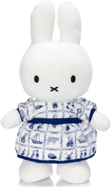Knuffel Nijntje Pluche Delfts Blauw 34 cm