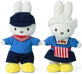 Knuffel Nijntje Pluche Boer en Boerin 15 cm