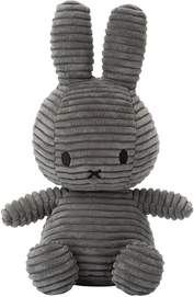Knuffel Nijntje Corduroy Grijs 24 cm