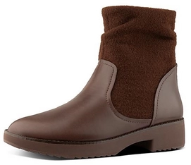 FitFlop Nisse™ Mixte Ankle Boots Chocolate Brown