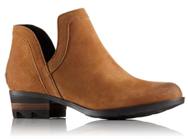 Sorel Women Lolla Cut-Out Camel Brown Black