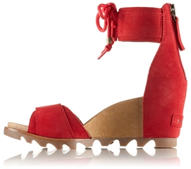 Sorel Women Joanie Ankle Lace Bright Red
