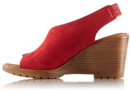 Sorel Women After Hours Slingback Bright Red
