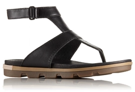 Sorel Women Torpeda Ankle Strap Black Elk