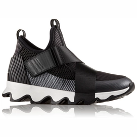 Sorel Women Kinetic Sneak Black White