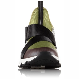 Sorel Women Kinetic Sneak Olive Drab White