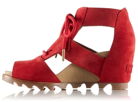 Sorel Women Joanie Lace Bright Red