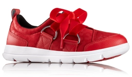 Sorel Women Sorel Explorer Sneak Bright Red White