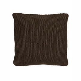 Coussin Marc O'Polo Nordic Knit Earth Brown Katoen (50 x 50 cm)
