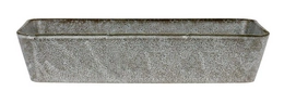 Plat à Four Bitz Stoneware Grey 38 x 24 cm