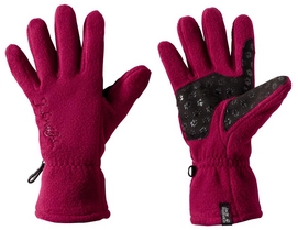 Handschuhe Jack Wolfskin Nanuk Paw Glove Dark Ruby Damen