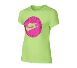Tennisshirt Nike Girls Legacy Swoosh Fill 2 Green