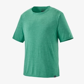 T-Shirt Patagonia Hommes Cap Cool Daily Shirt Light Beryl Green Beryl Green X Dye-M
